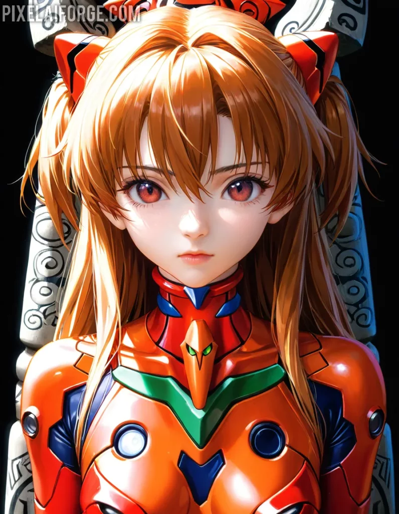 Sabías que Asuka Langley Soryu tiene 14 años en Neon Genesis Evangelion