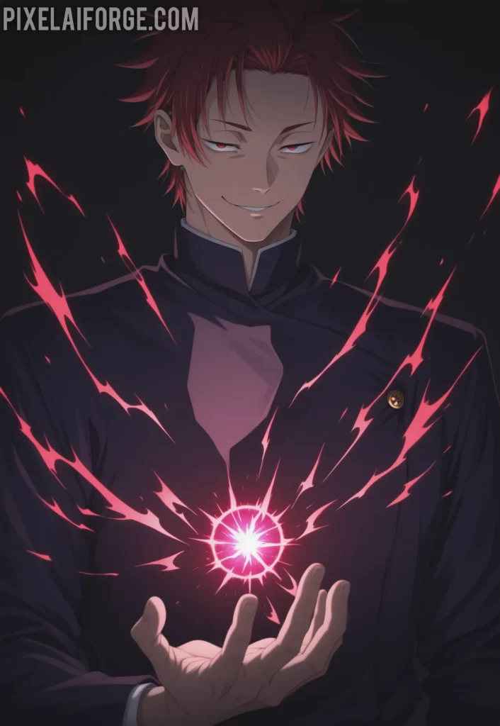 ilustracion anime de Satoru Gojo El Ilimitado y el Poder Más Fuerte en Jujutsu Kaisen