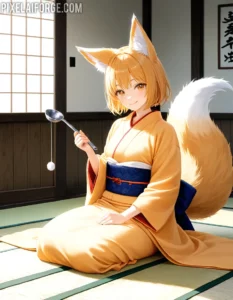 Senko 800 años de ternura en The Helpful Fox Senko-san