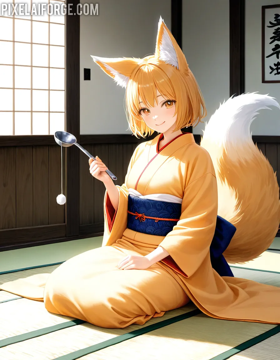 Senko 800 años de ternura en The Helpful Fox Senko-san