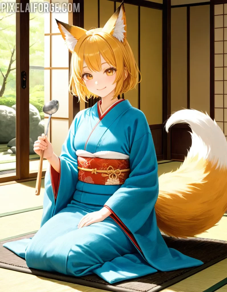 Senko 800 años de ternura en The Helpful Fox Senko-san