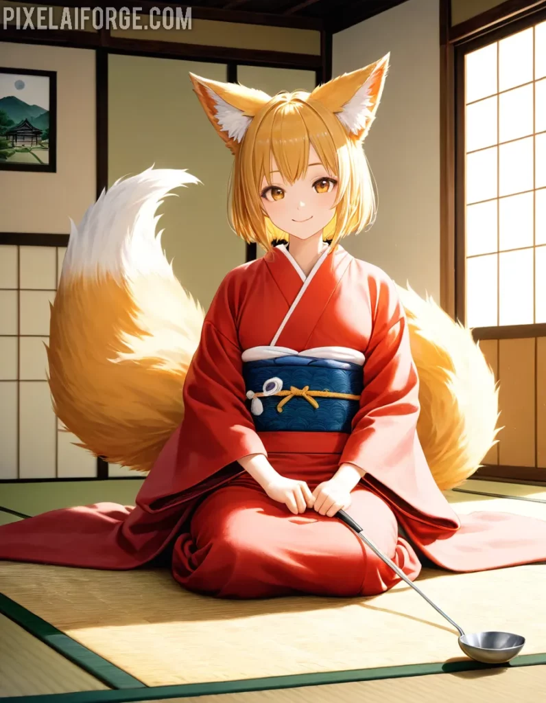 Senko 800 años de ternura en The Helpful Fox Senko-san
