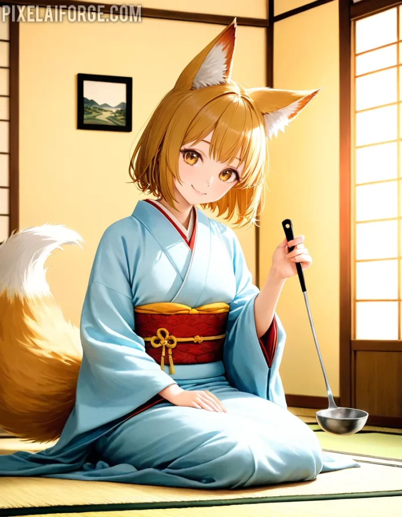 Senko 800 años de ternura en The Helpful Fox Senko-san