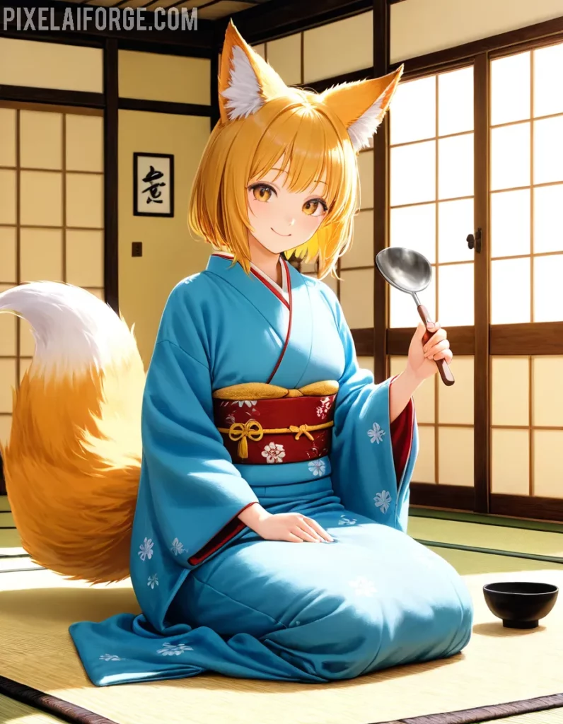 Senko 800 años de ternura en The Helpful Fox Senko-san
