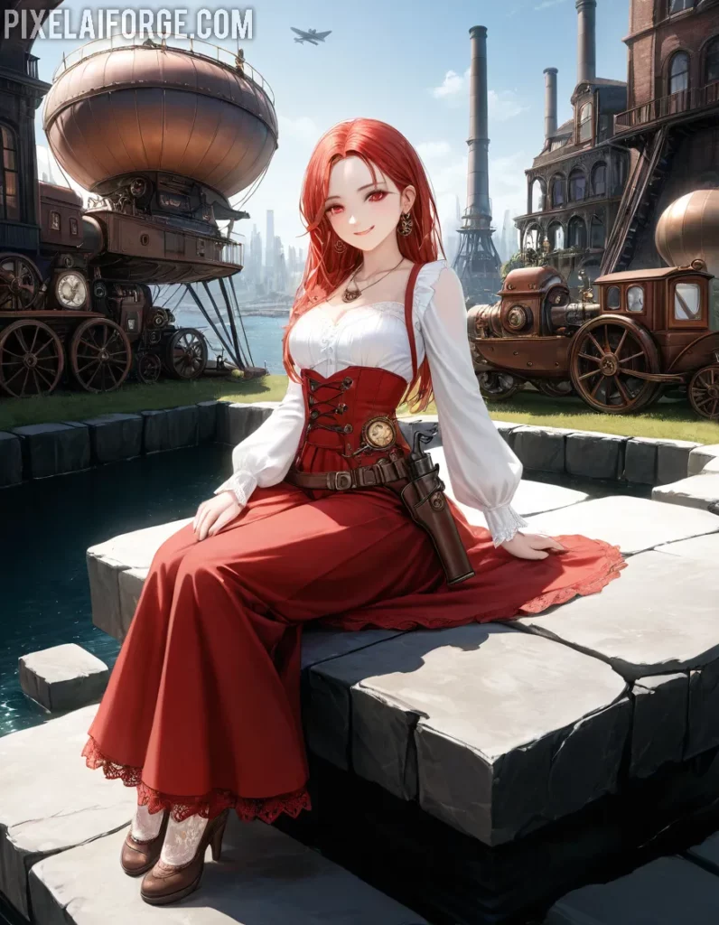 Steampunk Adventurer 20-25 años de valentía en anime