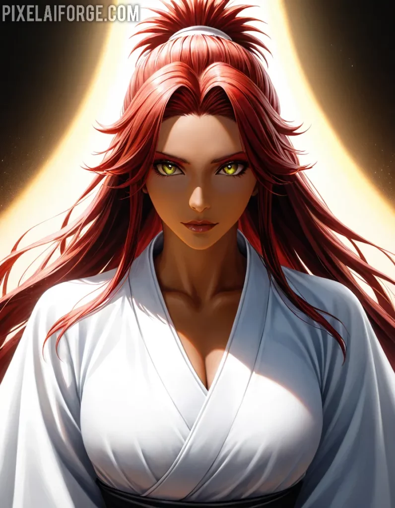 Yoruichi Shihouin Diosa del Destello en Bleach