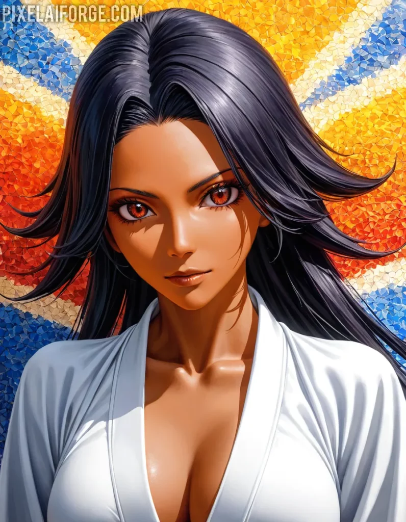Yoruichi Shihouin Diosa del Destello en Bleach