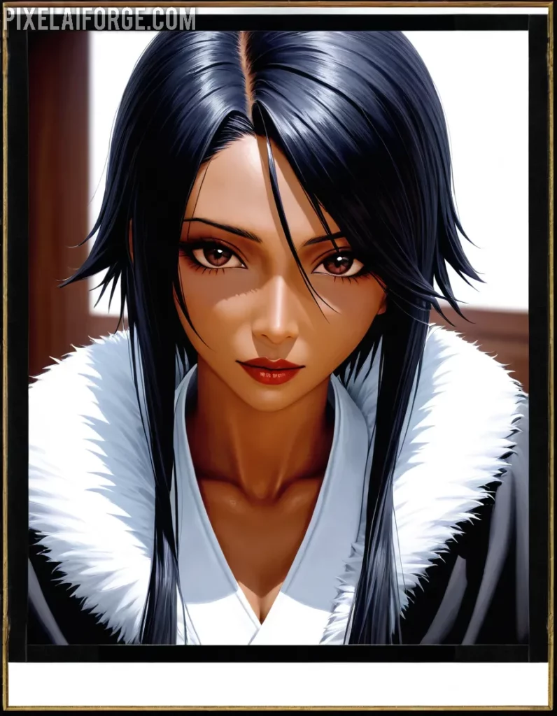Yoruichi Shihouin Diosa del Destello en Bleach