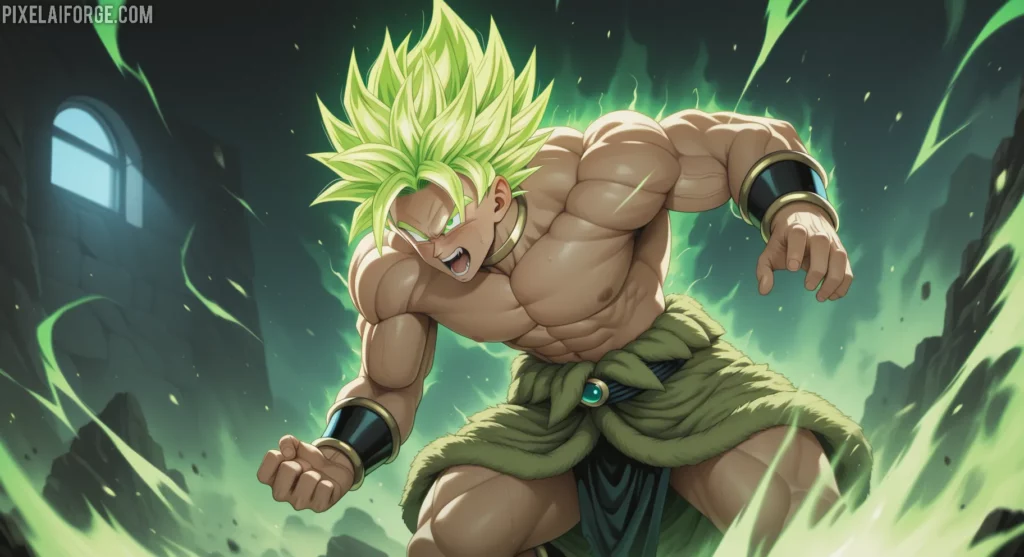 Broly en Amazon Prime Video para ver Dragon Ball Super en castellano en 2025.