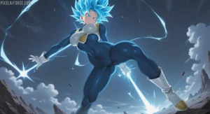 Goku en Ultra Instinto frente a una interfaz de streaming para ver Dragon Ball Super en castellano en 2025.