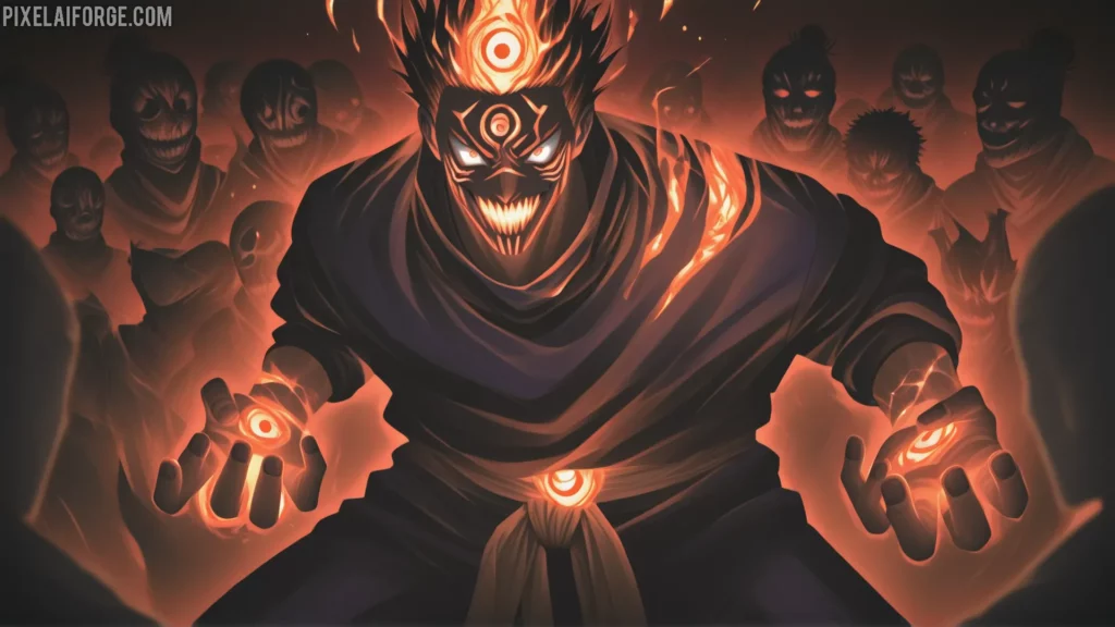 Yuji Itadori de Jujutsu Kaisen en una escena de acción con energía maldita, destacado en 2025.