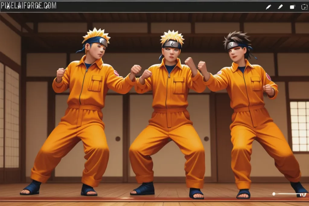 Naruto en estilo retro con Netflix para ver Naruto Shippuden online en 2025.