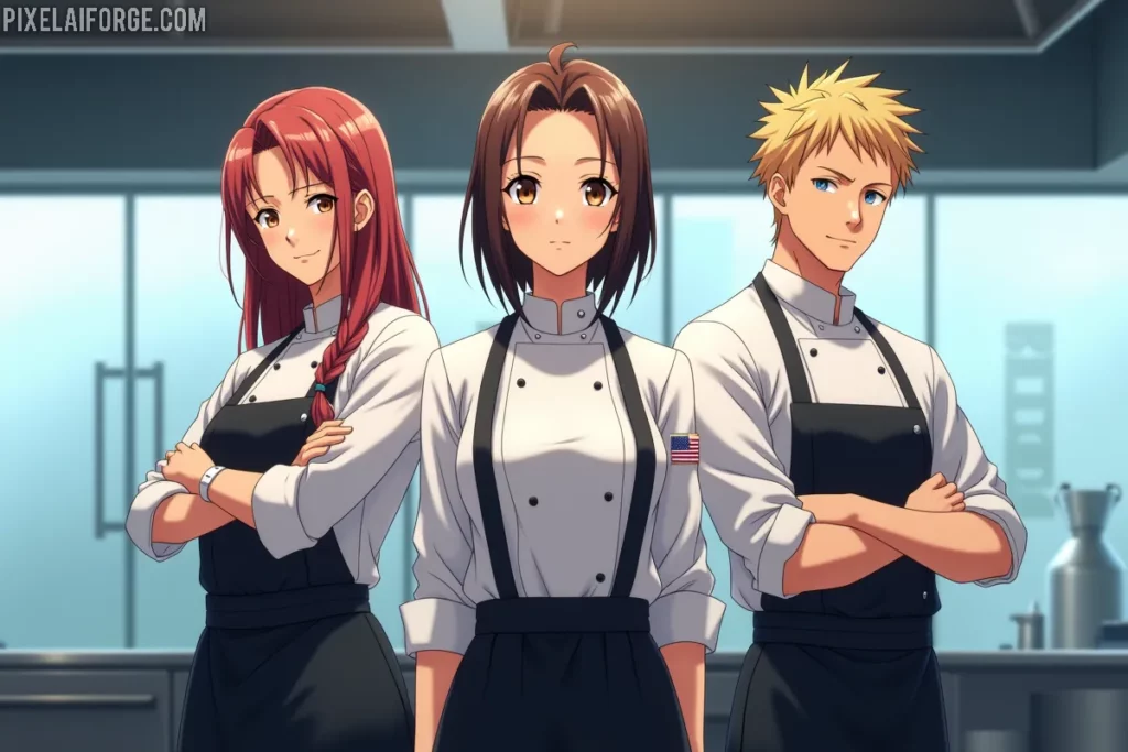 Takumi Aldini en Amazon Prime para ver Shokugeki no Soma online en 2025.