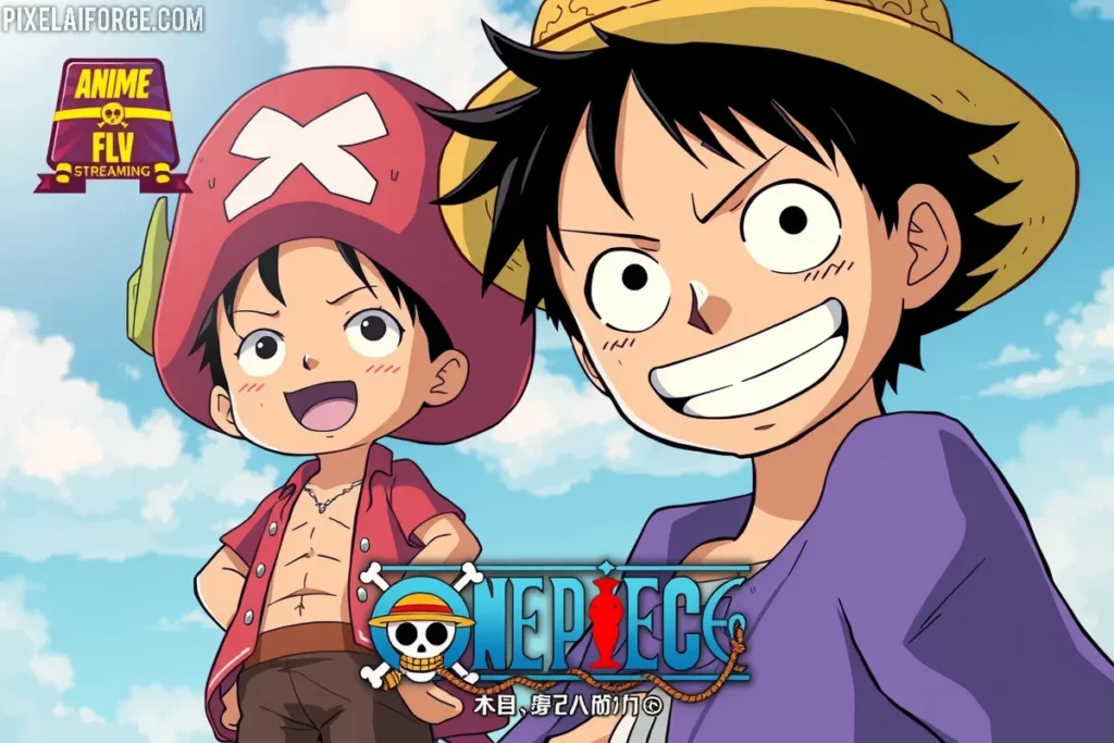 Televisor antiguo mostrando anime clásico