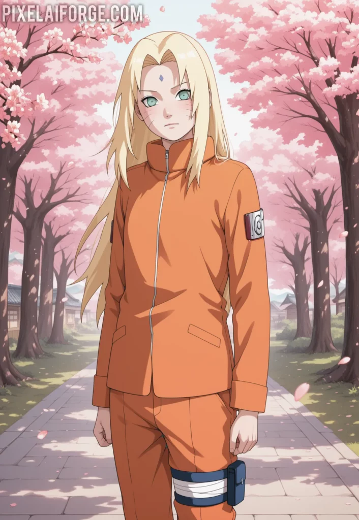Aiko amidst Cherry Blossoms