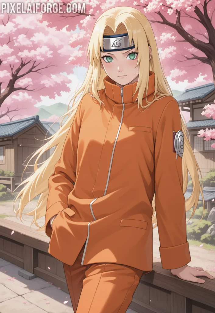 Aiko amidst Cherry Blossoms
