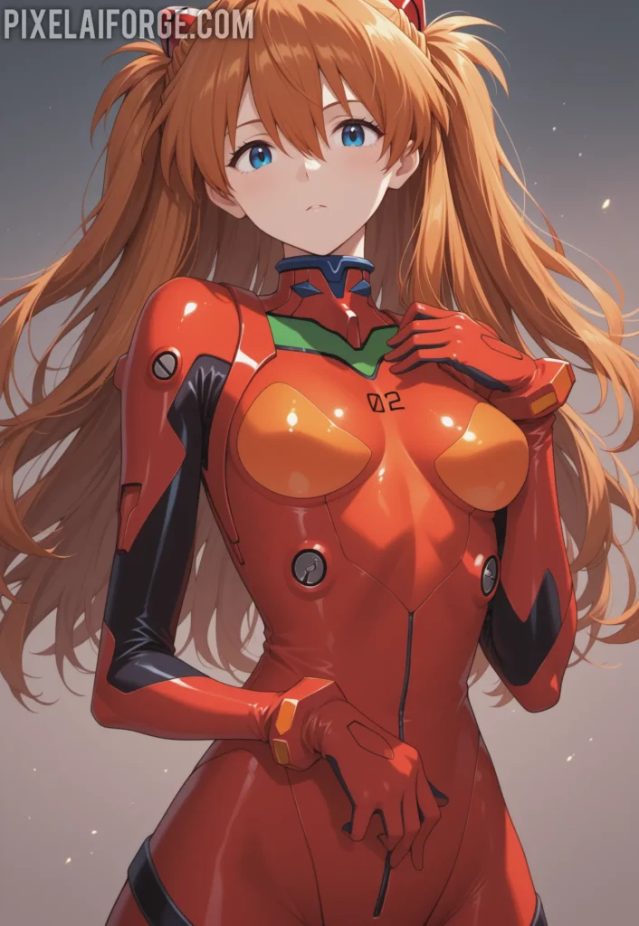 Asuka and Shinji in The End of Evangelion, capturing their complex relationship