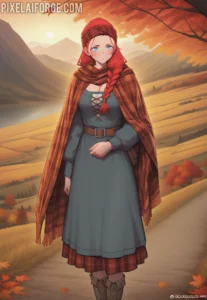 Eirwen in the Autumn Forest