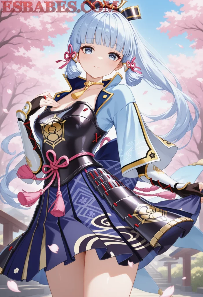 Kamisato Ayaka en Genshin Impact 2025: La Garza de la Escarcha de Inazuma