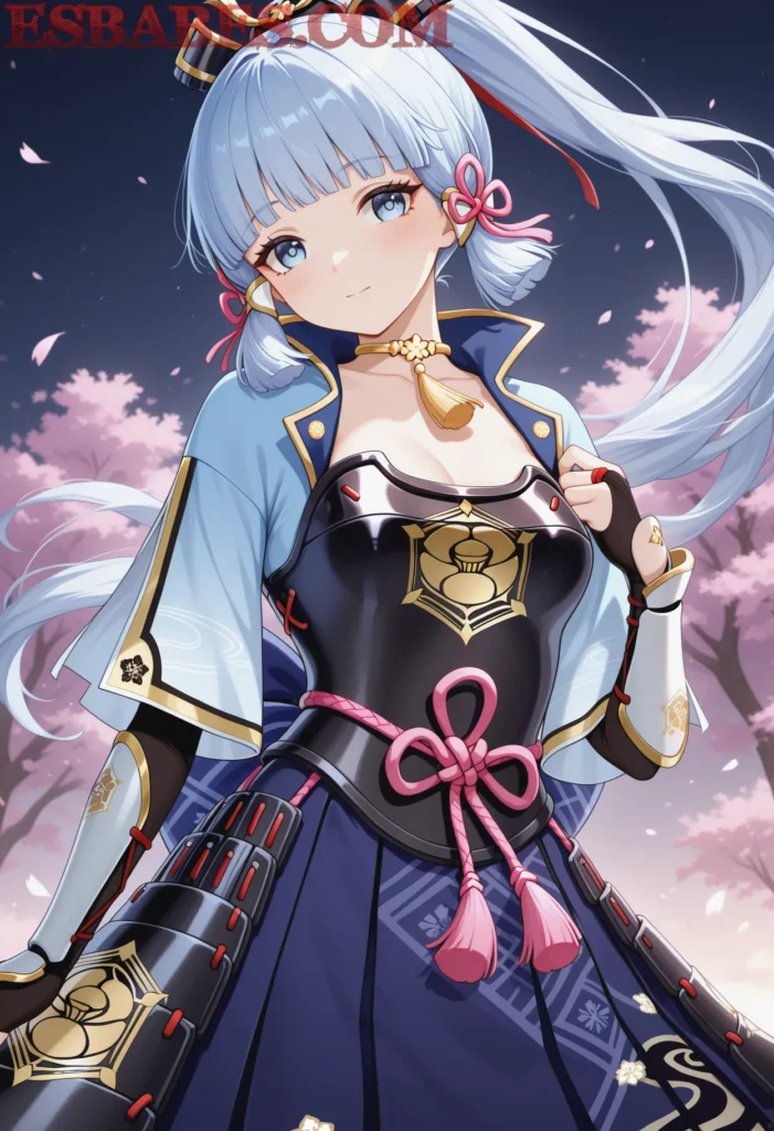 Kamisato Ayaka en Genshin Impact 2025: La Garza de la Escarcha de Inazuma
