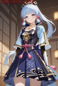 Kamisato Ayaka en Genshin Impact 2025: La Garza de la Escarcha de Inazuma