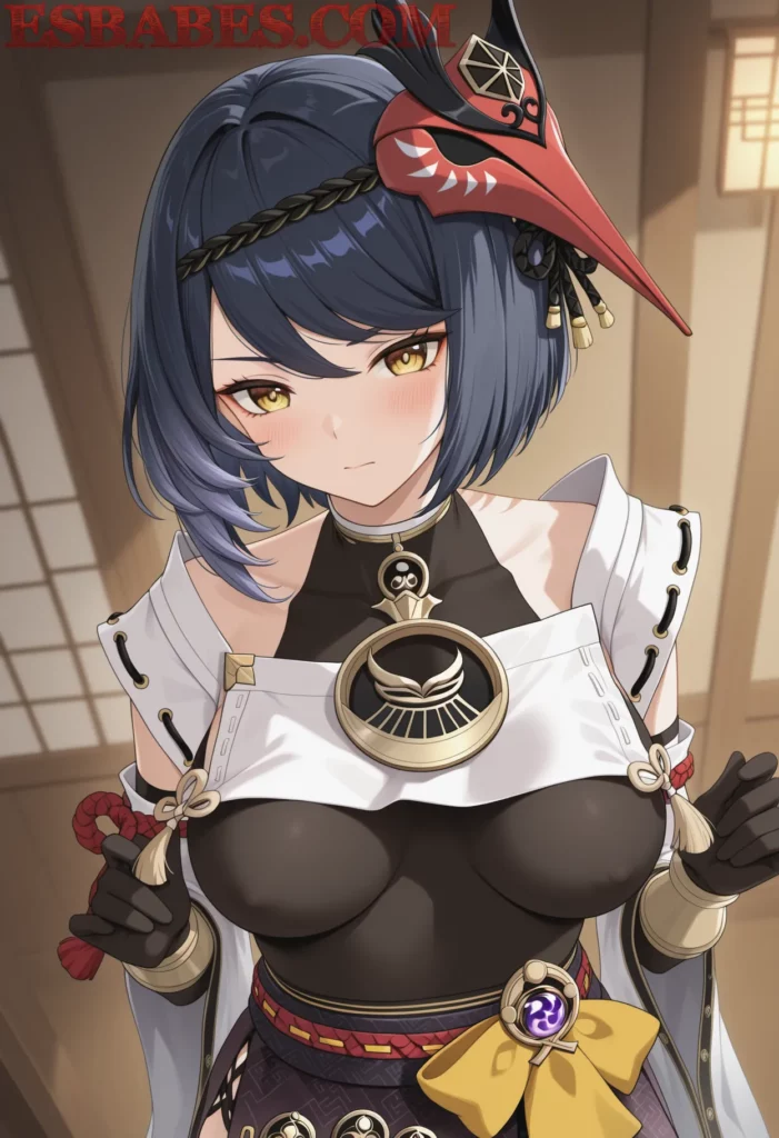 Kujou Sara en Genshin Impact 2025: La General Tengu de Inazuma