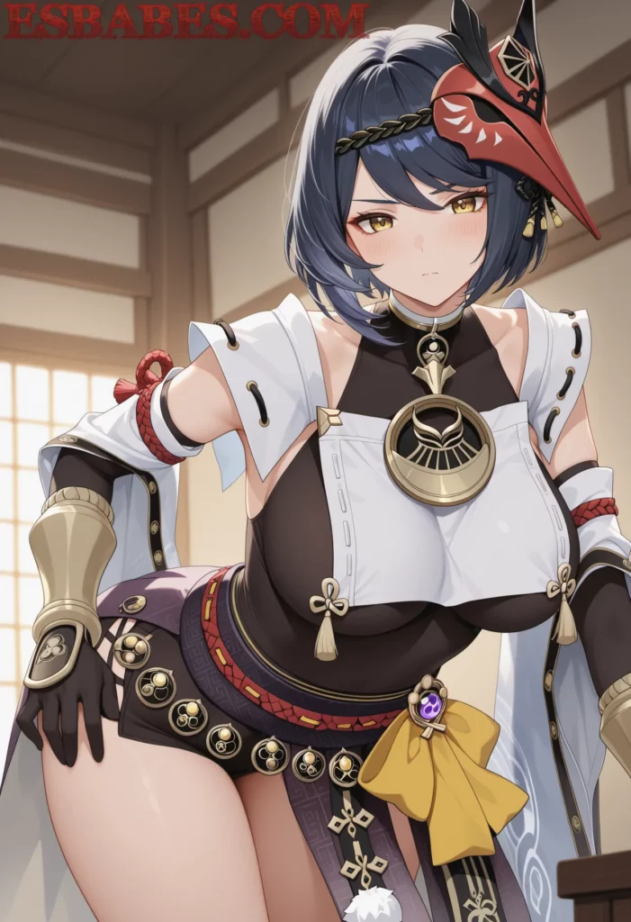 Kujou Sara en Genshin Impact 2025: La General Tengu de Inazuma