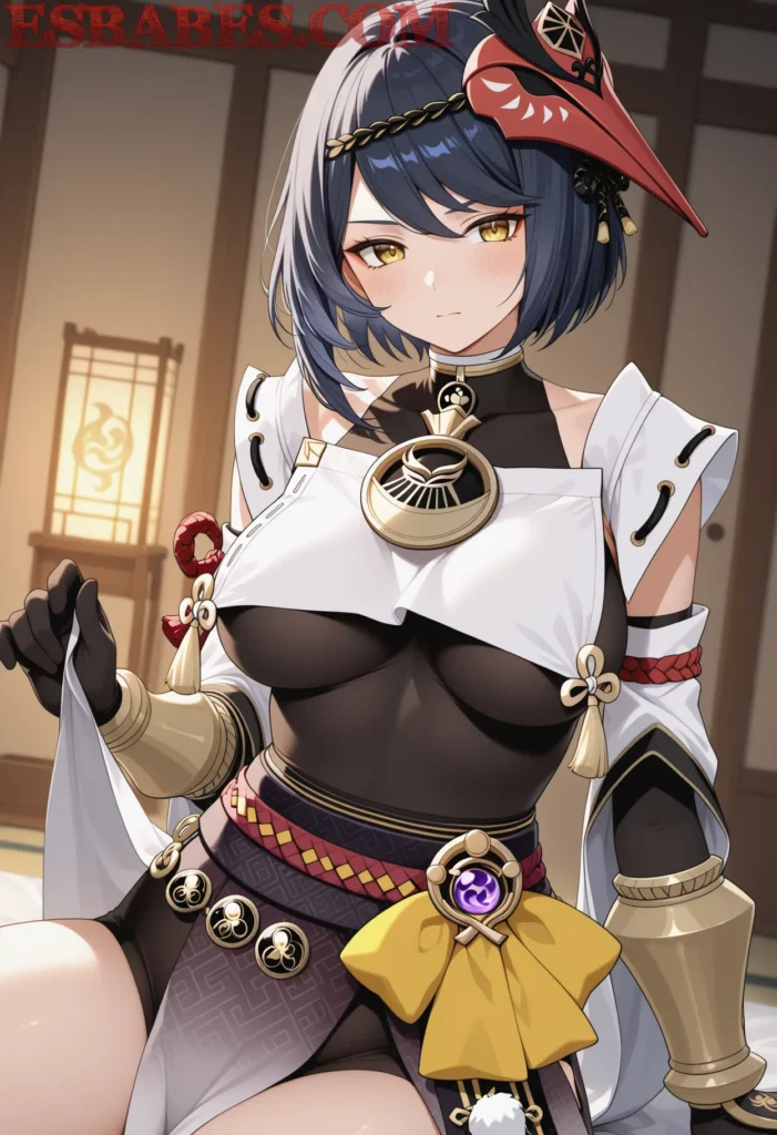 Kujou Sara en Genshin Impact 2025: La General Tengu de Inazuma
