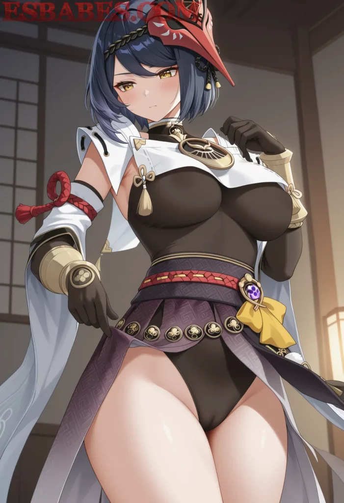 Kujou Sara en Genshin Impact 2025: La General Tengu de Inazuma