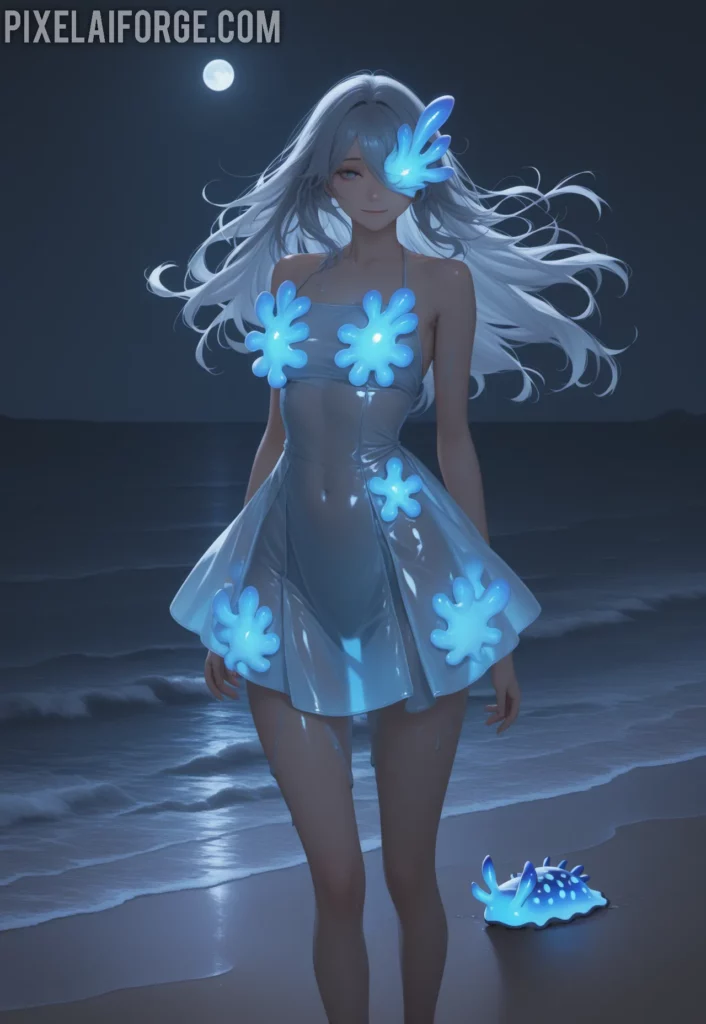Lunae by the Moonlit Sea
