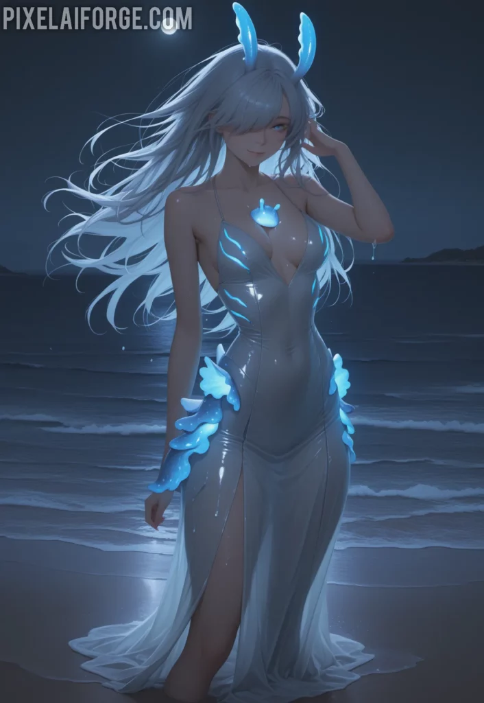 Lunae by the Moonlit Sea