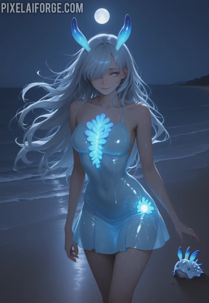 Lunae by the Moonlit Sea
