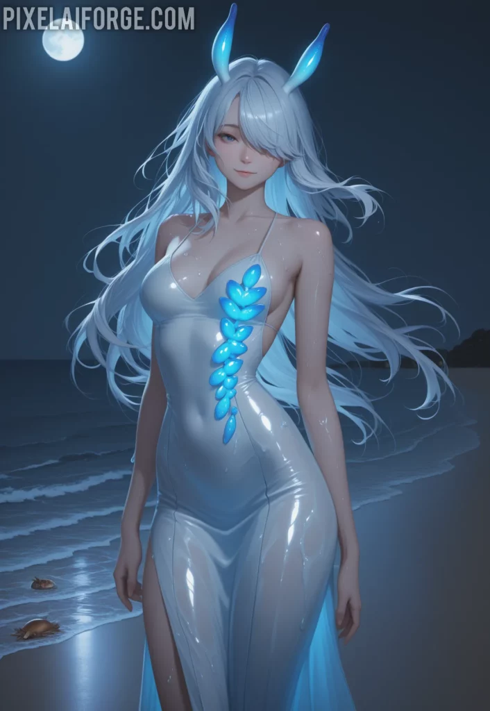 Lunae by the Moonlit Sea