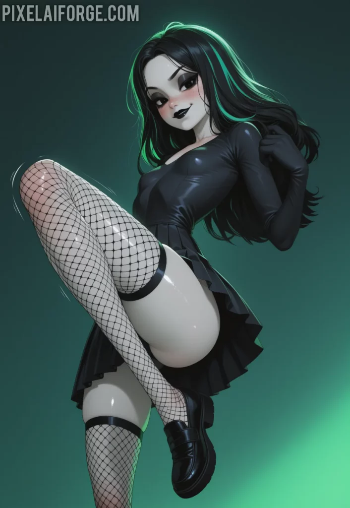 Nyx in the Neon Light