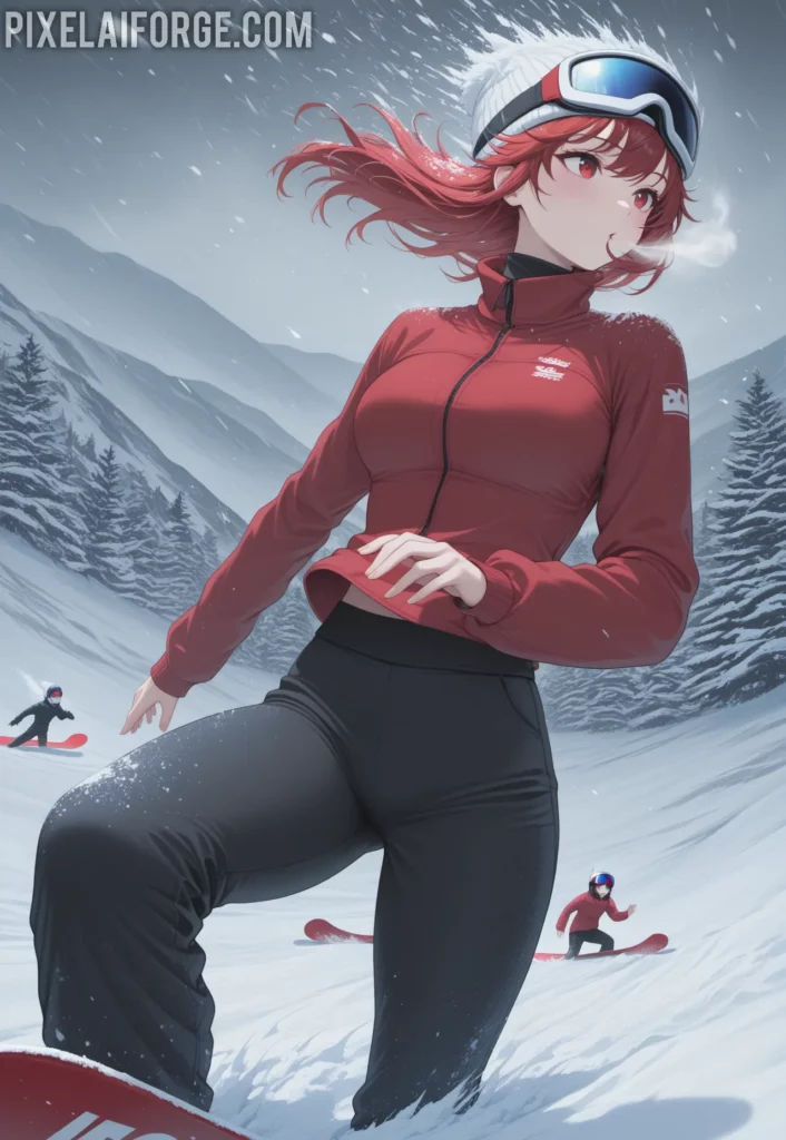 Rhea on the Snowy Slope