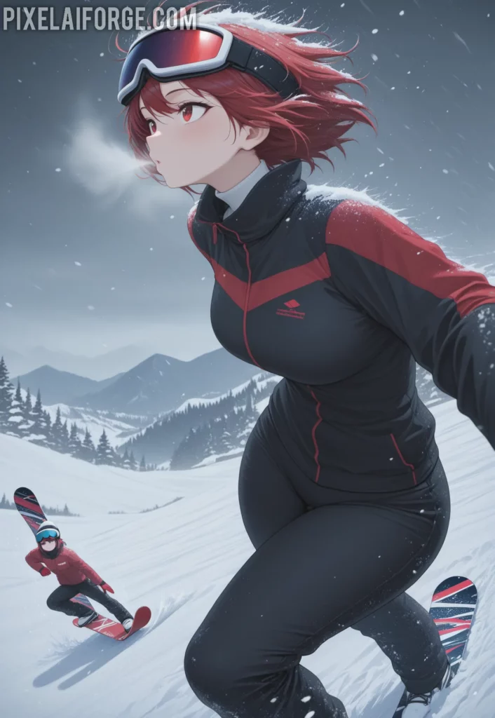Rhea on the Snowy Slope