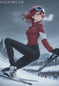 Rhea on the Snowy Slope