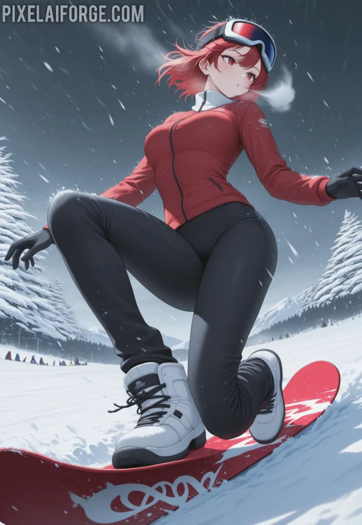 Rhea on the Snowy Slope
