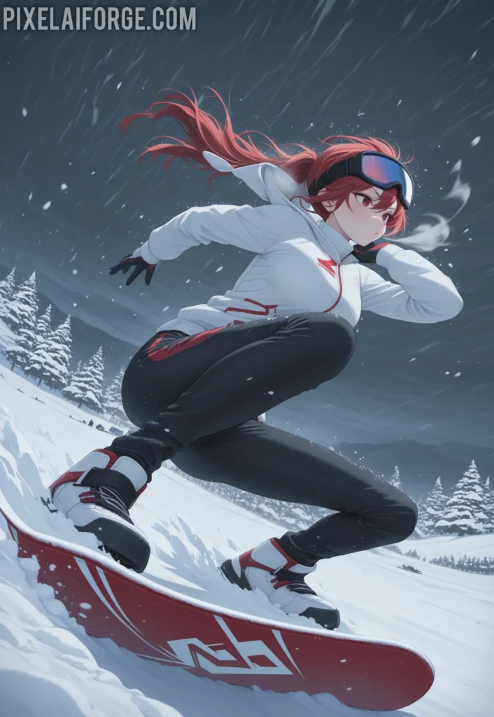 Rhea on the Snowy Slope