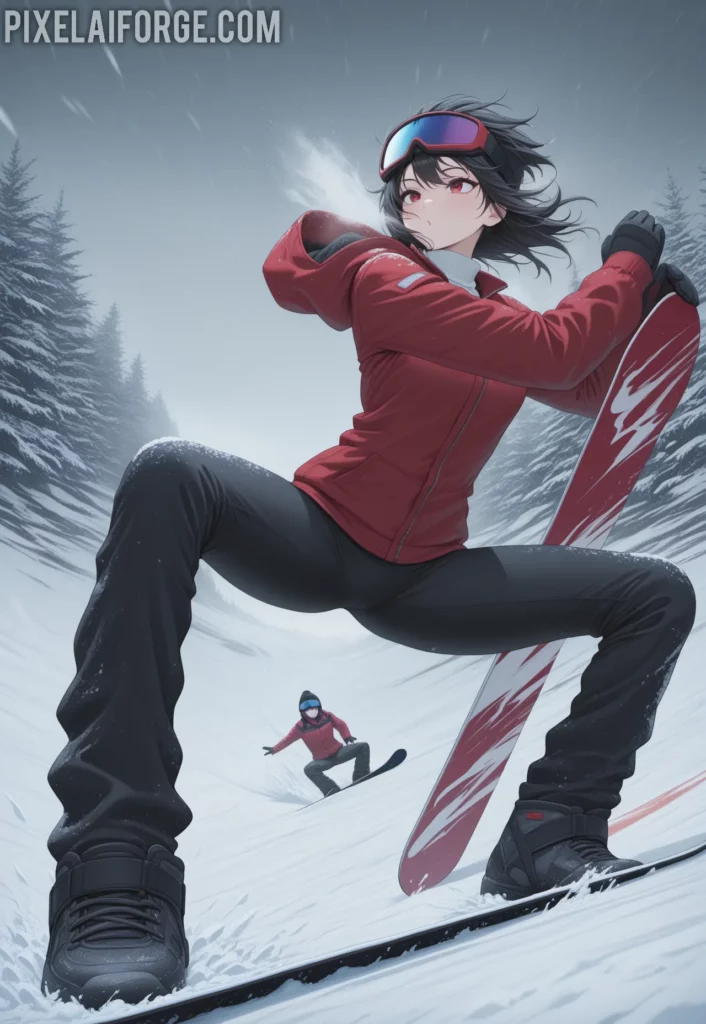Rhea on the Snowy Slope