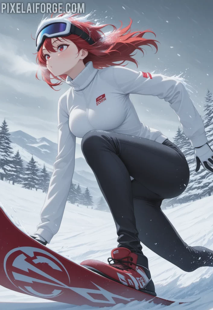 Rhea on the Snowy Slope