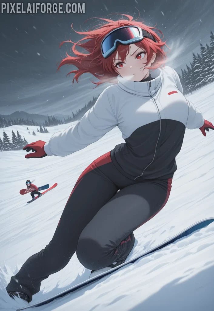 Rhea on the Snowy Slope