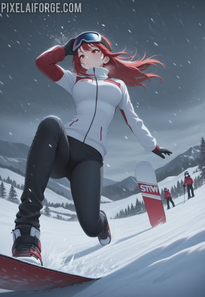 Rhea on the Snowy Slope