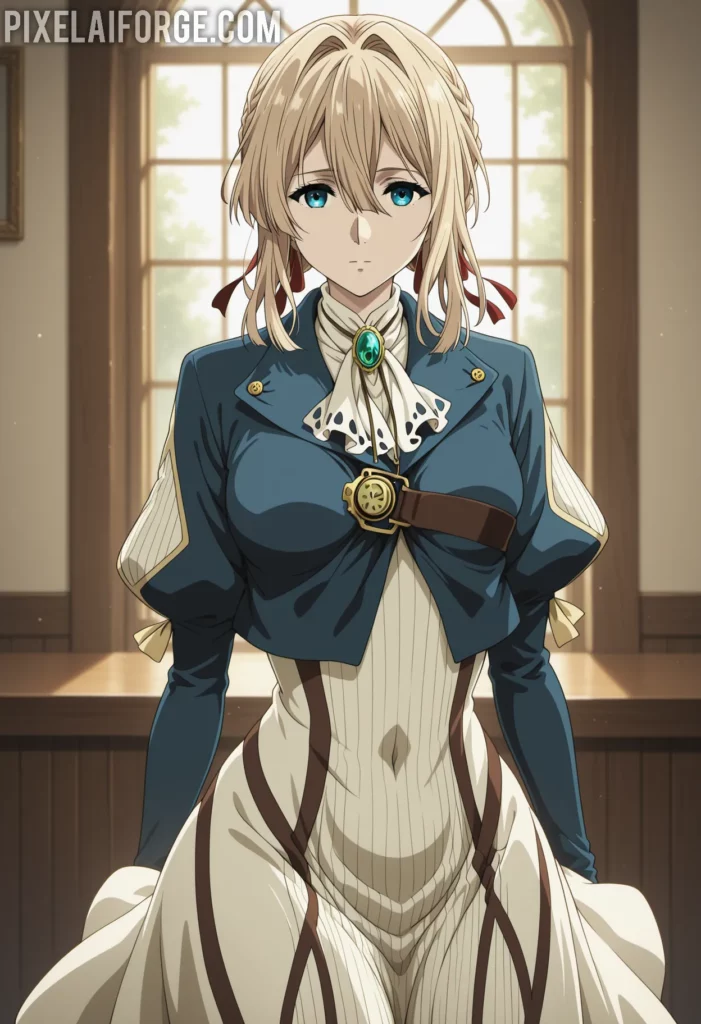 Violet Evergarden es uno de los personajes más profundos del anime
