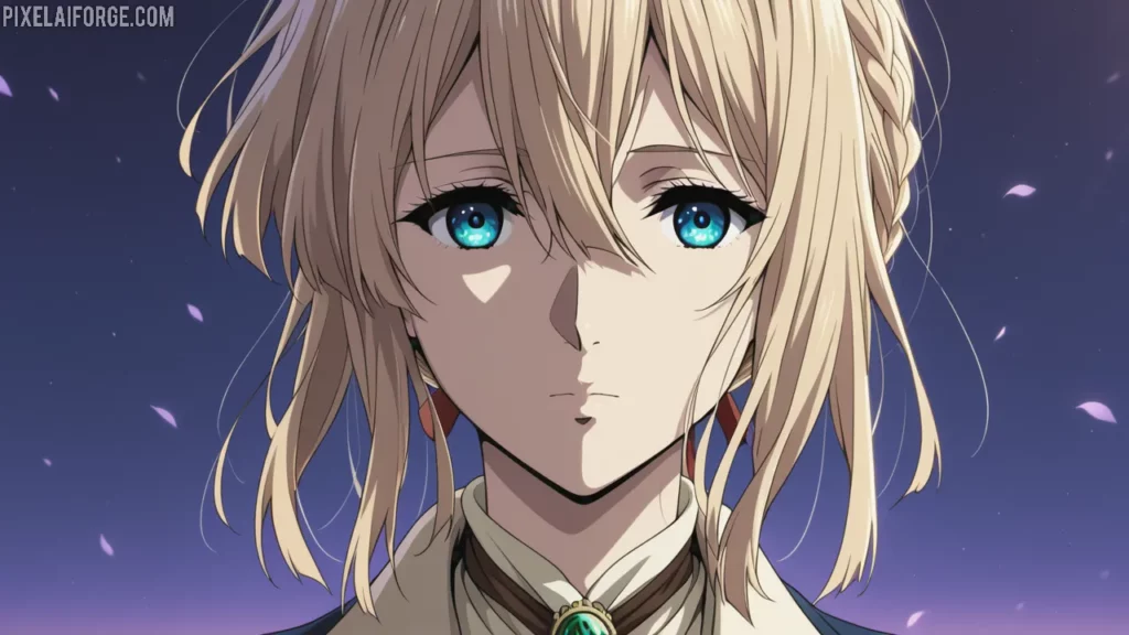 Violet Evergarden es uno de los personajes más profundos del anime