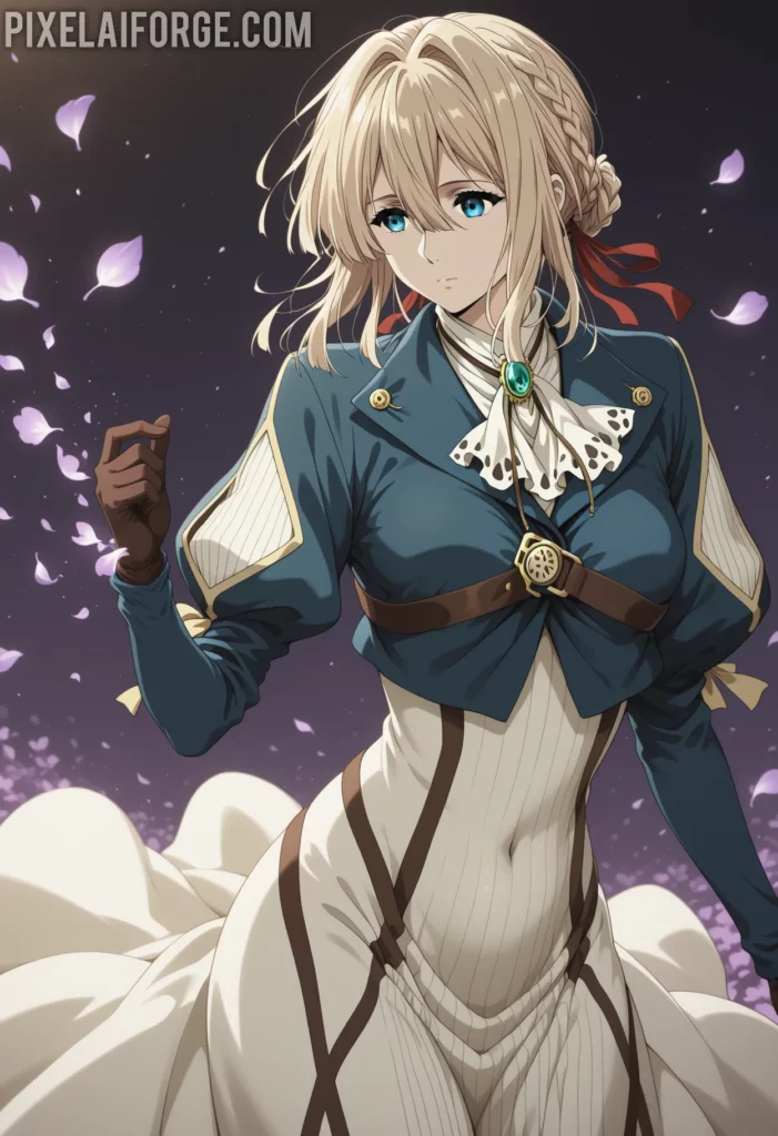 Violet Evergarden es uno de los personajes más profundos del anime