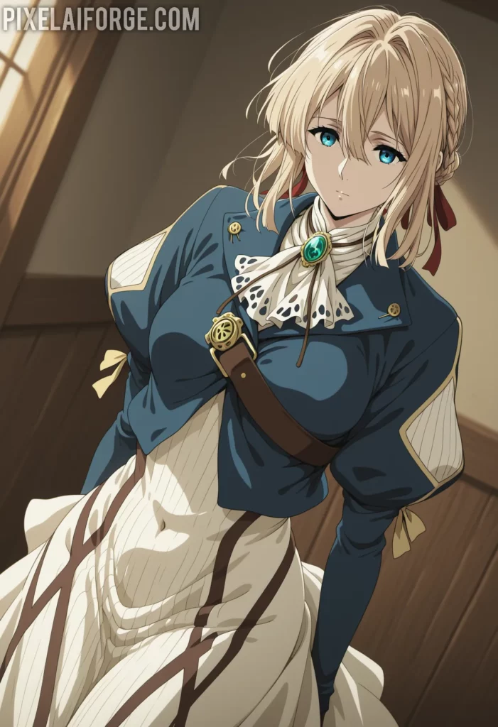 Violet Evergarden es uno de los personajes más profundos del anime