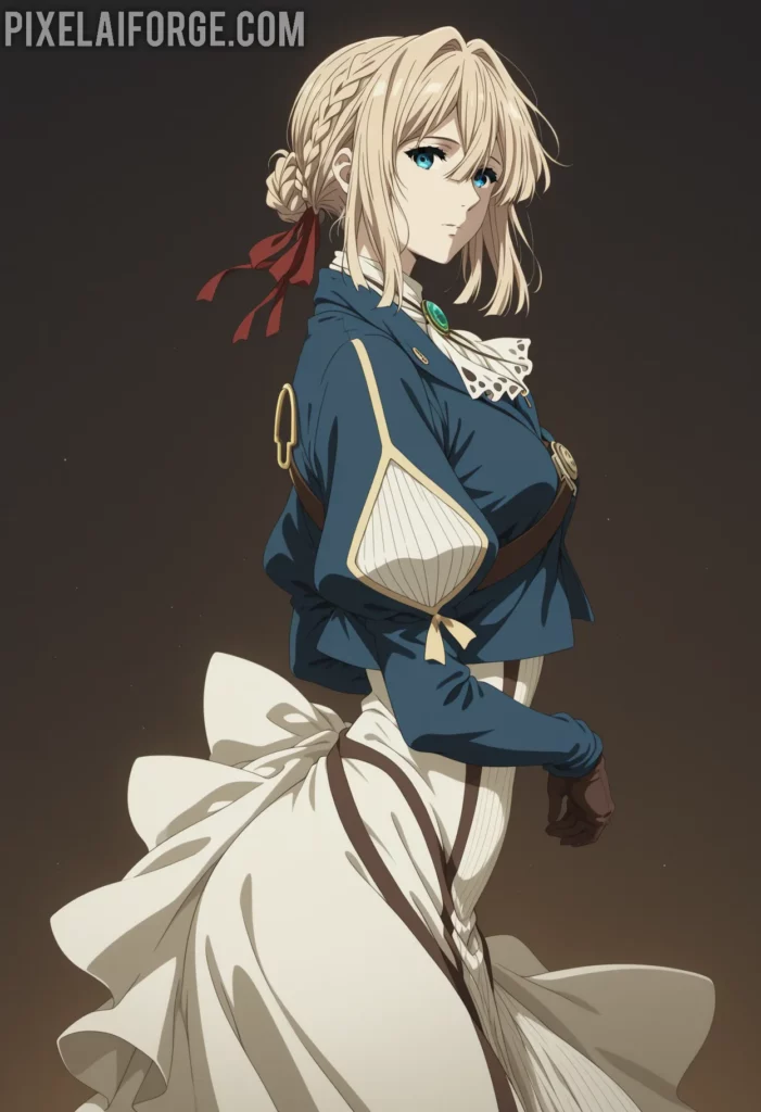 Violet Evergarden es uno de los personajes más profundos del anime