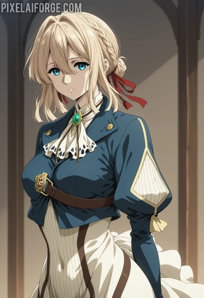 Violet Evergarden es uno de los personajes más profundos del anime