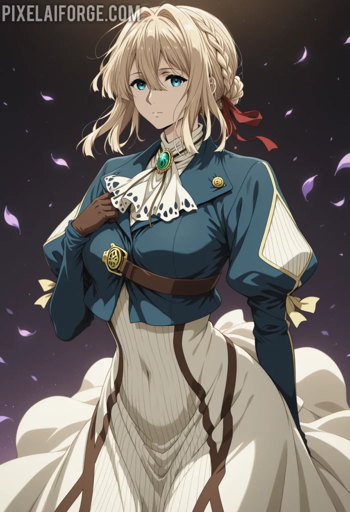 Violet Evergarden es uno de los personajes más profundos del anime